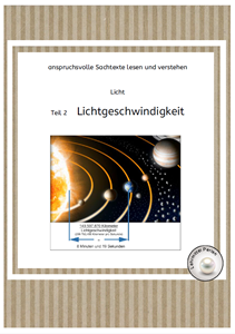 Licht / Lichtgeschwindigkeit (4.-6. Kl.)